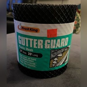 SOLD X 2FREE WITH PURCHASE!  Frost King Gutter Guard Lot of 2